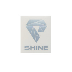 Sticker Logo Officiel SHINE - Argent