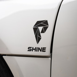 Sticker Logo Officiel SHINE...