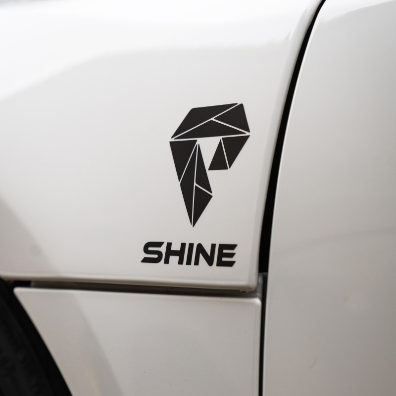 Sticker Logo Officiel SHINE - Noir