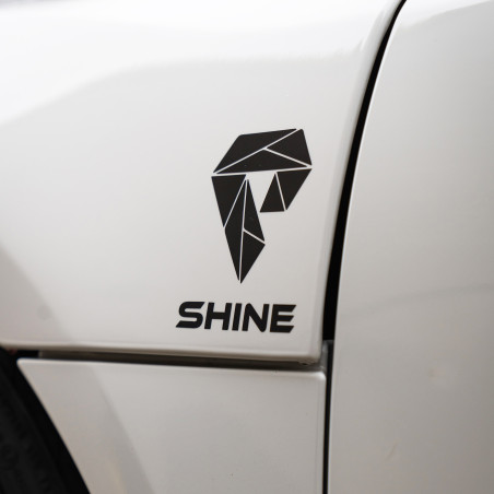 Sticker Logo Officiel SHINE - Noir