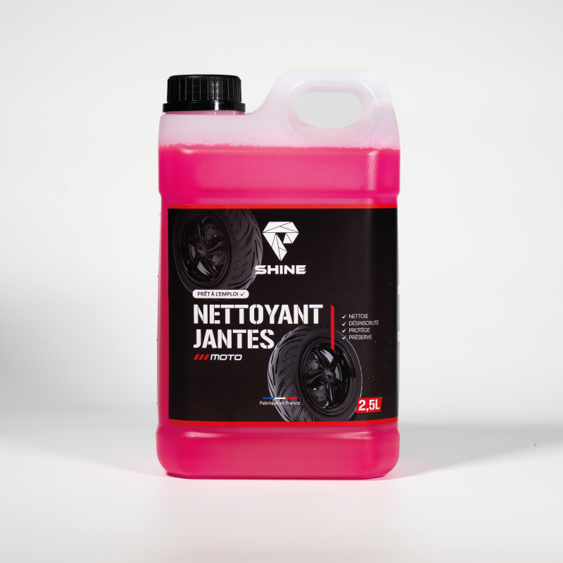 Nettoyant Jantes moto - Conditionnement 2,5L