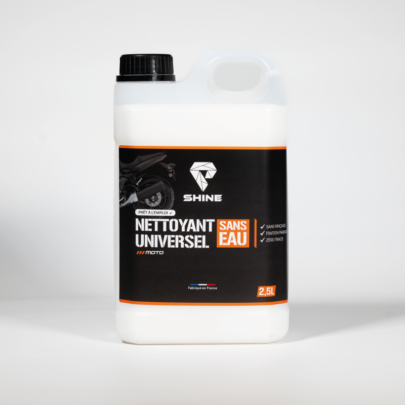 Nettoyant sans eau universel moto - Conditionnement 2,5L